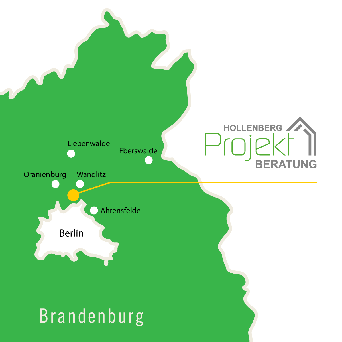 Standort Projektberatung Hollenberg, Hauptstraße 33, 16348 Wandlitz OT 